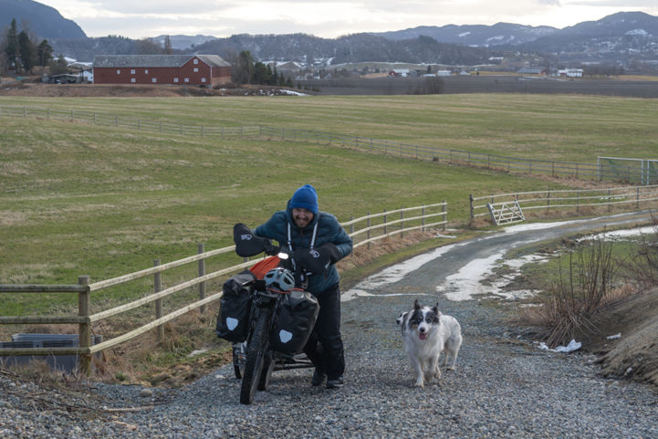 Sometimes, you have to push the bike!