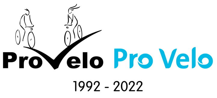Pro Velo's logo evolution - ©Pro Velo