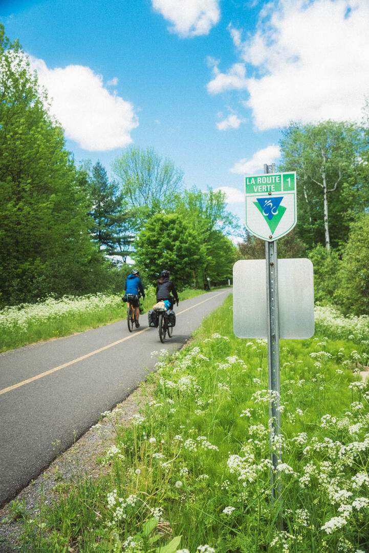 La Route Verte in Québec. Photo: Jonathan B. Roy