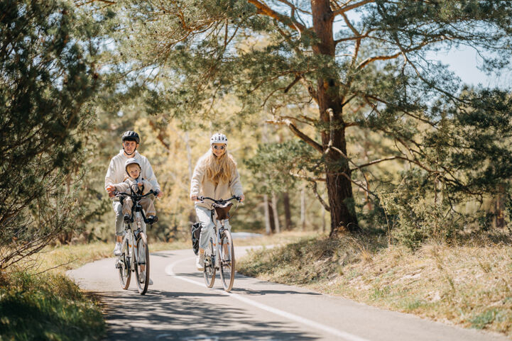 EuroVelo 10 and EuroVelo 13, Lithuania.