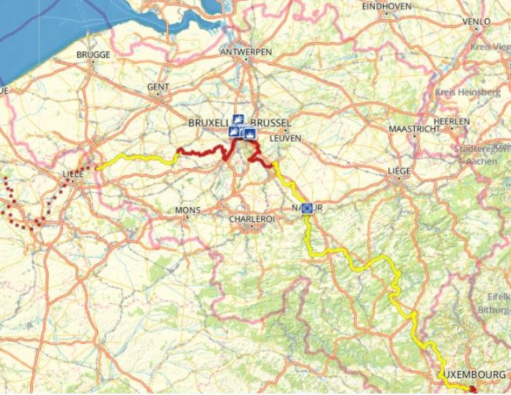 Prenez le temps de d couvrir Bruxelles sur l EuroVelo 5 EuroVelo