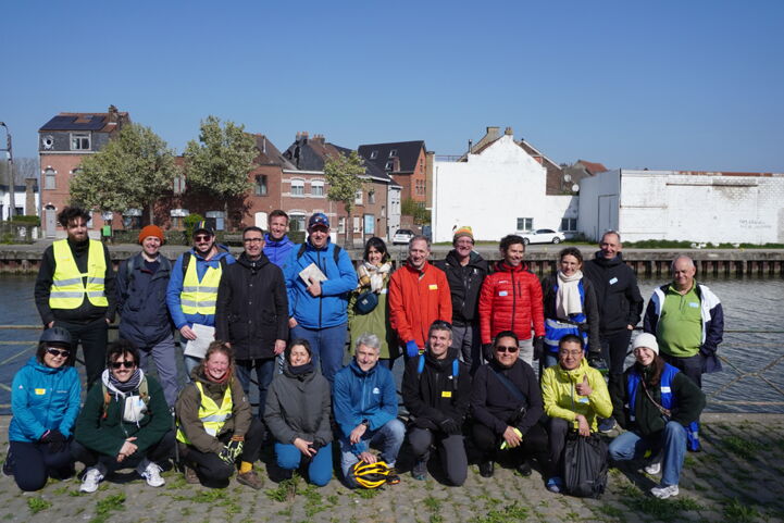 2025 EuroVelo Route Inspectors Training Group Picture