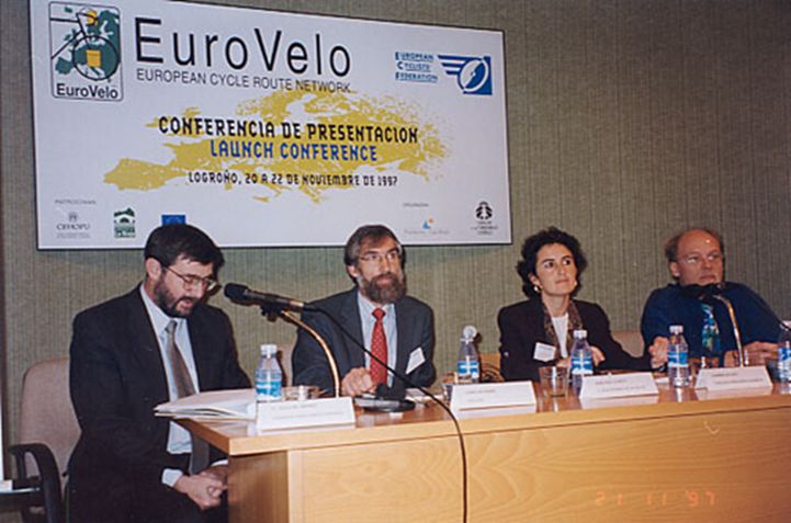 EuroVelo launch in Logrono 1997