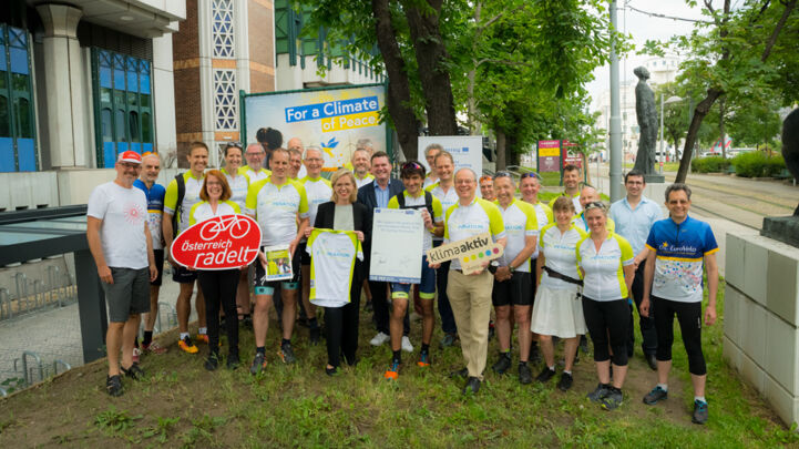 Cycling to Ljubljana for Velo-city 2022. Photo: Jan Hajšen
