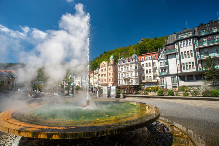 Karlovy Vary hot spring CREDIT: Infocentrum Karlovy Vary