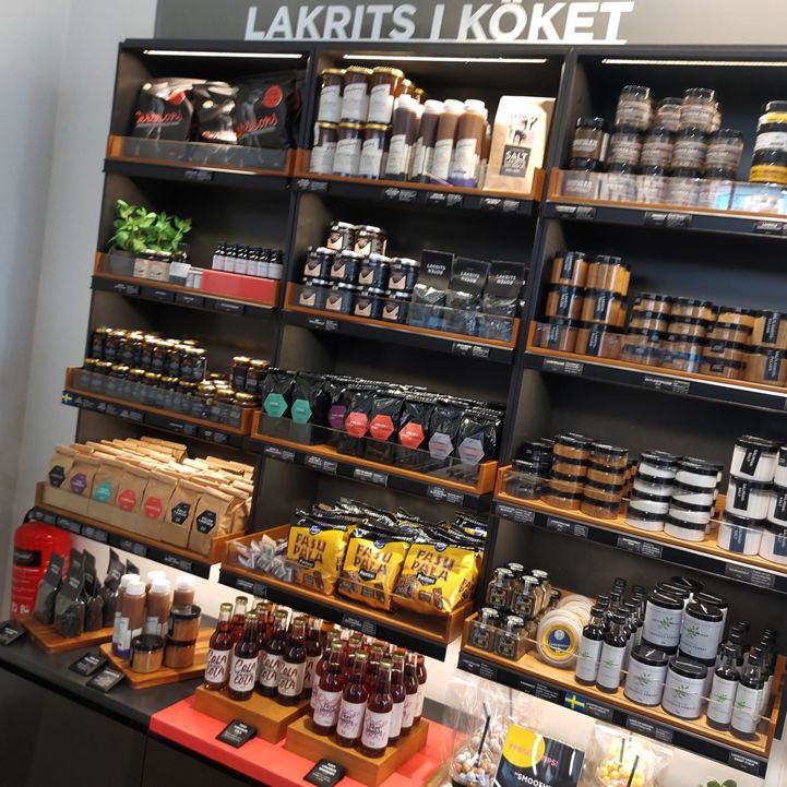 Lakritzroten (liquorice shop) in Malmö