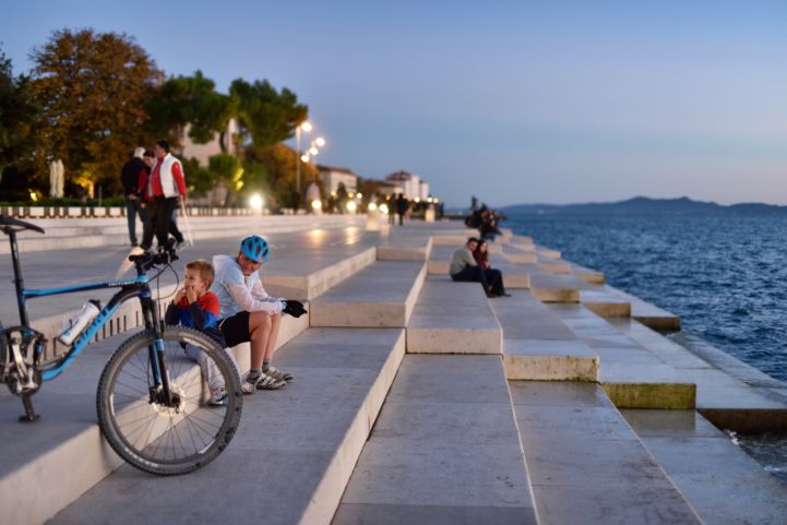 The Sea Organs in Zadar