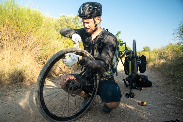 You have to be your own mechanic on the road