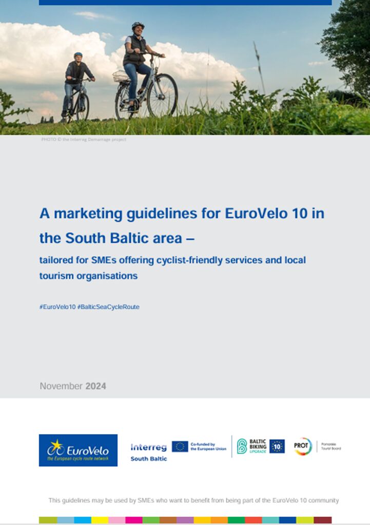 marketing guidelines eurovelo 10 cover