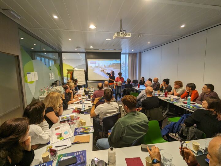 EuroVelo Route Inspectors' Training in Brussels, April 2024 © Mark Sheridan for ECF