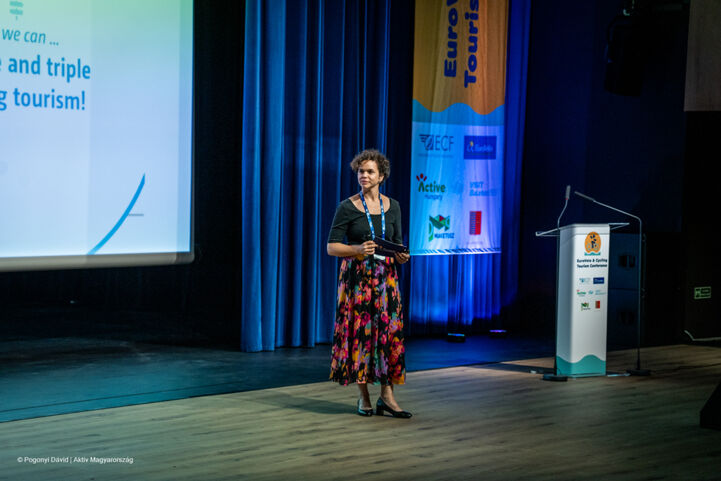 Agathe Daudibon, EuroVelo and cycling tourism Director at ECF