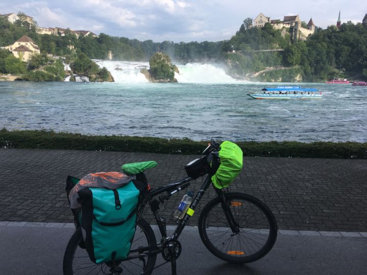 EuroVelo 15 - Rheinradweg am Rheinfall, Schweiz