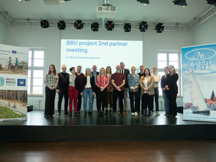 BBU 2nd partner project meeting in Barth, Germany, February 2024