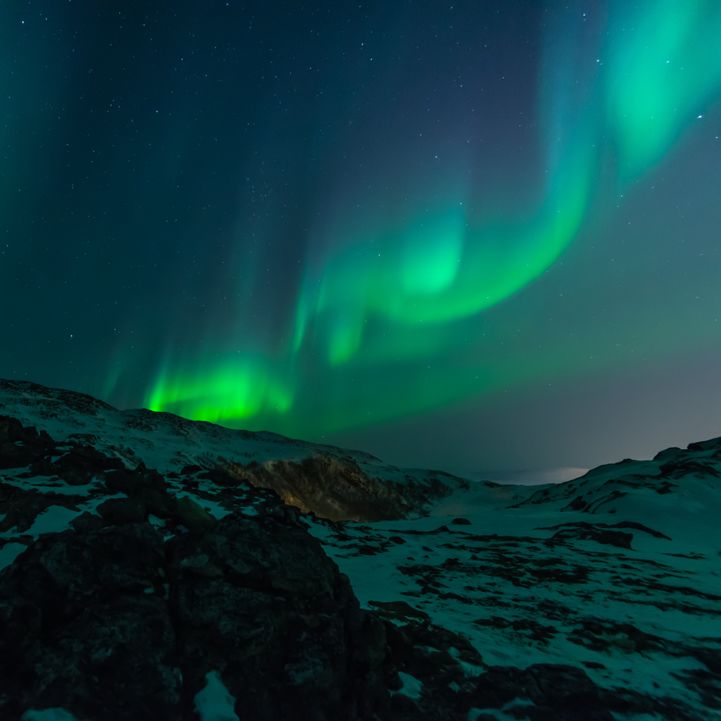 Northern Lights in Tromsø, Norway. Photo by Marcelo Quinan on Unsplash