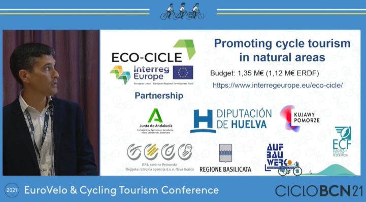 Presentation of Junta de Andalucia at ECO-CICLE Final Session (EuroVelo Conference 2021)