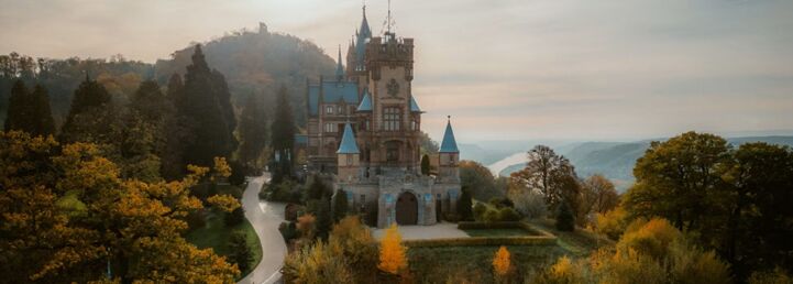 ‘Dragon Castle’ on EuroVelo 15.