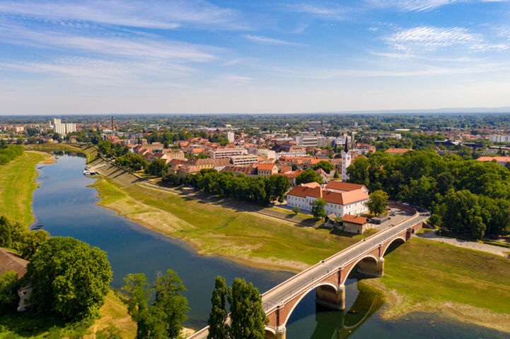 Future EuroVelo 18 - Stari most in Sisak, Croatia