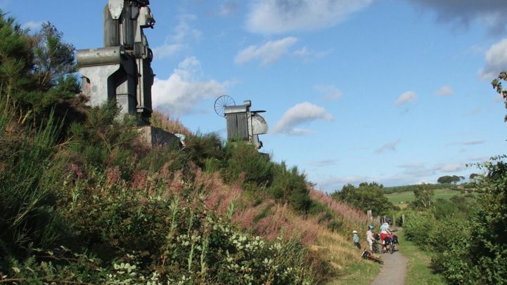Consett and Sunderland Railway Path along EuroVelo 12 – North Sea Cycle Route in Sunderland