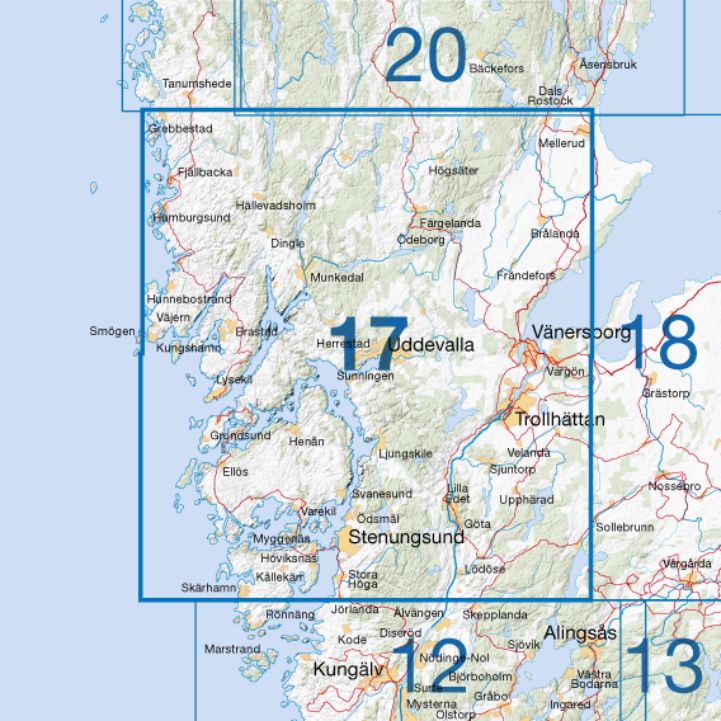 Carte eurovelo online 3