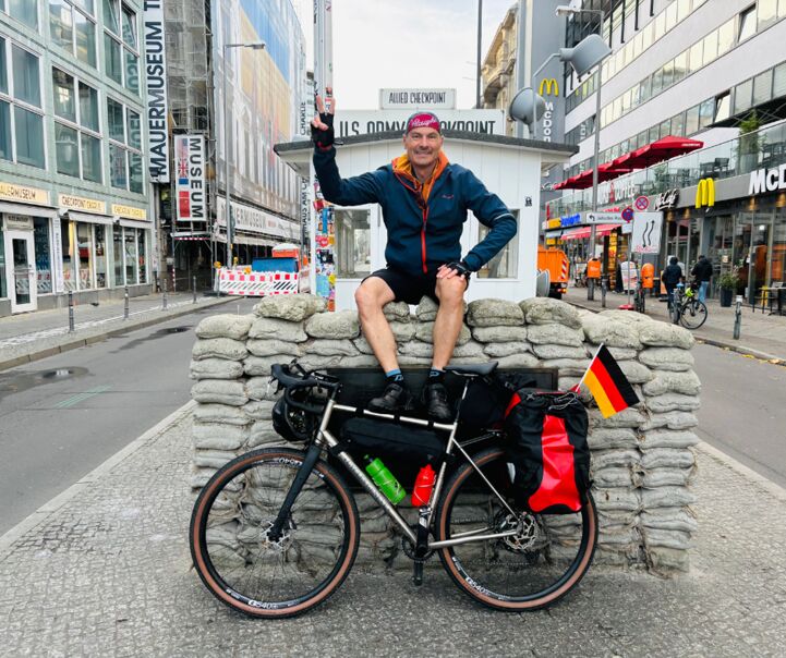 At Checkpoint Charlie