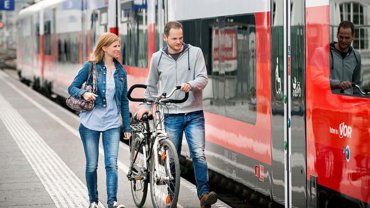 Bike-train intermodality in Austria