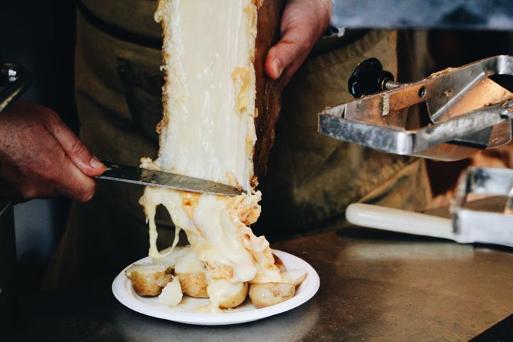 Raclette from Switzerland