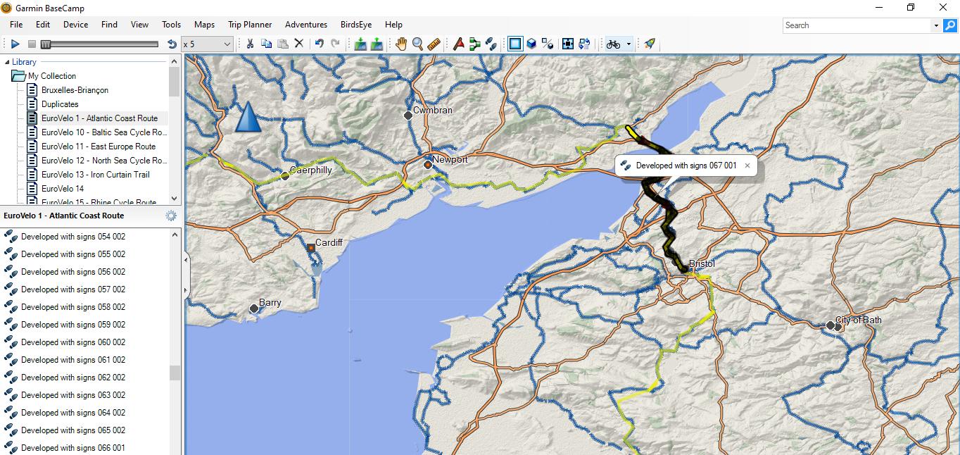 How to plan your cycling trip using EuroVelo GPX tracks? EuroVelo