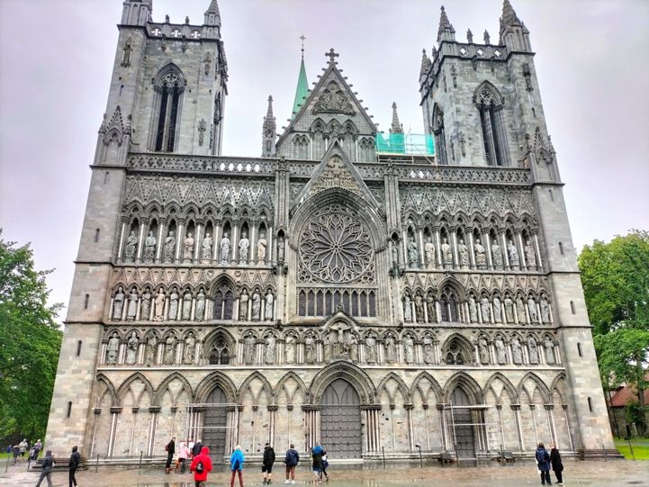 Nidaros, Trondheim along EuroVelo 1 - Atlantic Coast Route. The final destination for many pilgrims, but not for me.