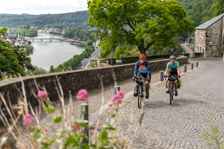 Climb to Citadelle de Namur.