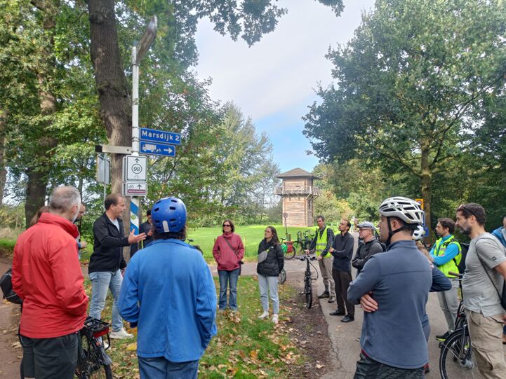 Technical visit discovering the Utrecht region and its high-quality cycling network.