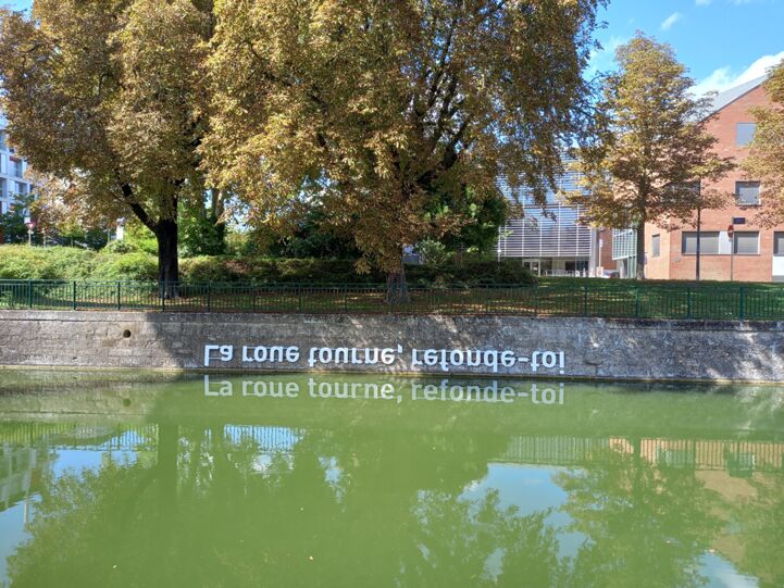 Public poetry in Mulhouse