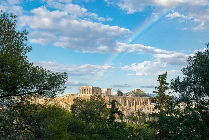 Athens, the view from Nymphs Hill