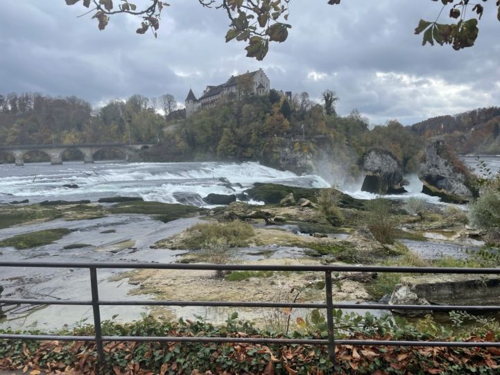 Rhinefalls along EuroVelo 15