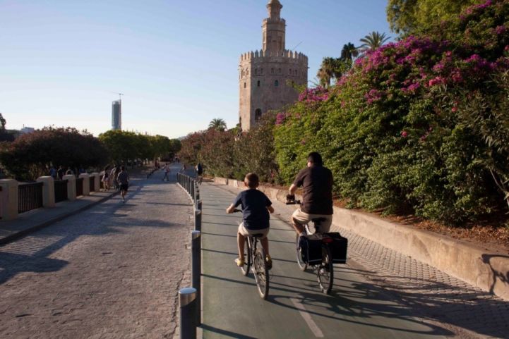 New cycle way as part of Andalusia Cycling Plan 2