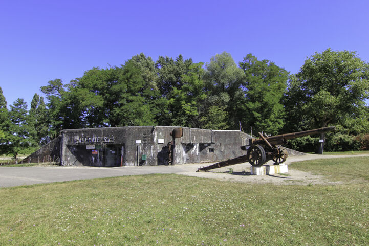 Memorial Museum of the Rhine Maginot Line in Marckolsheim.