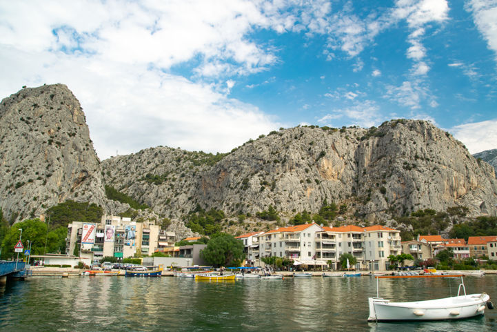 Omiš, Croatia is another small town that steals your heart