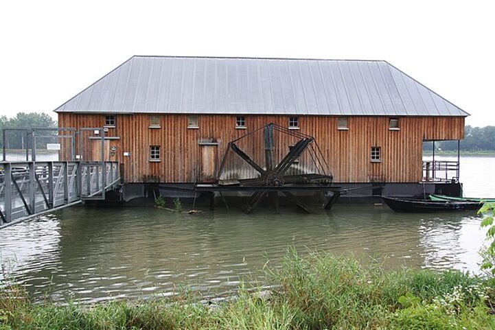 Ginsheim Rhine Ship Mill