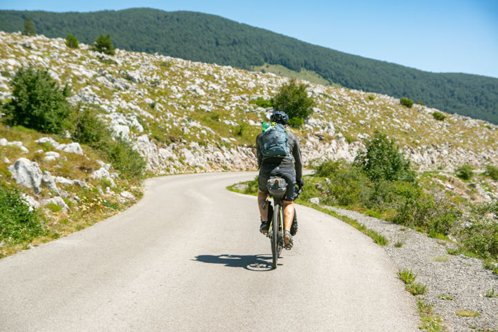 Cycling in the Velebit mountains