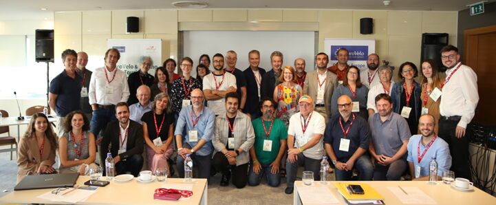 The EuroVelo General Meeting 2023 in-person participants. Izmir, 11 October 2023